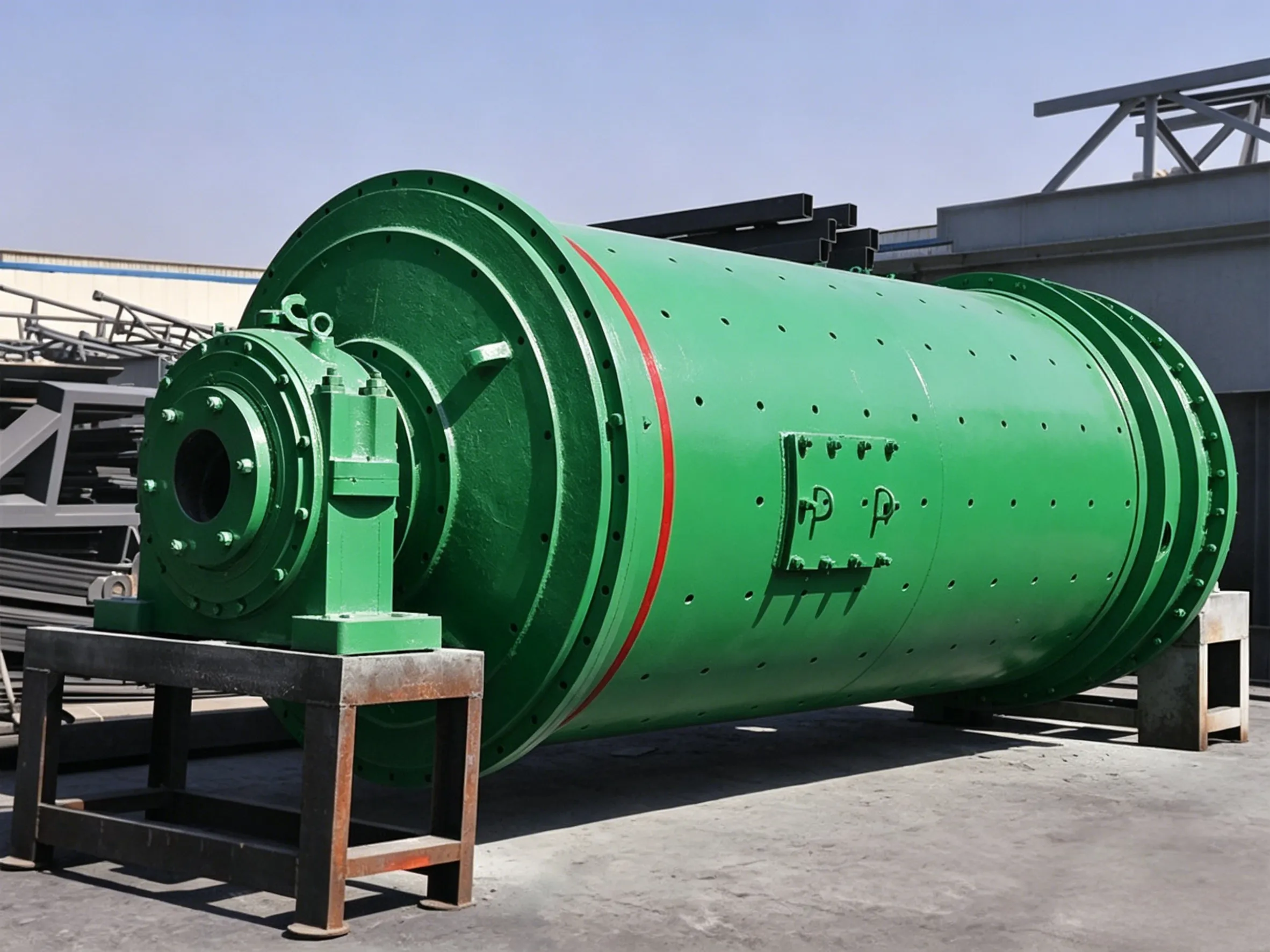 What are the working characteristics of an autogenous mill?