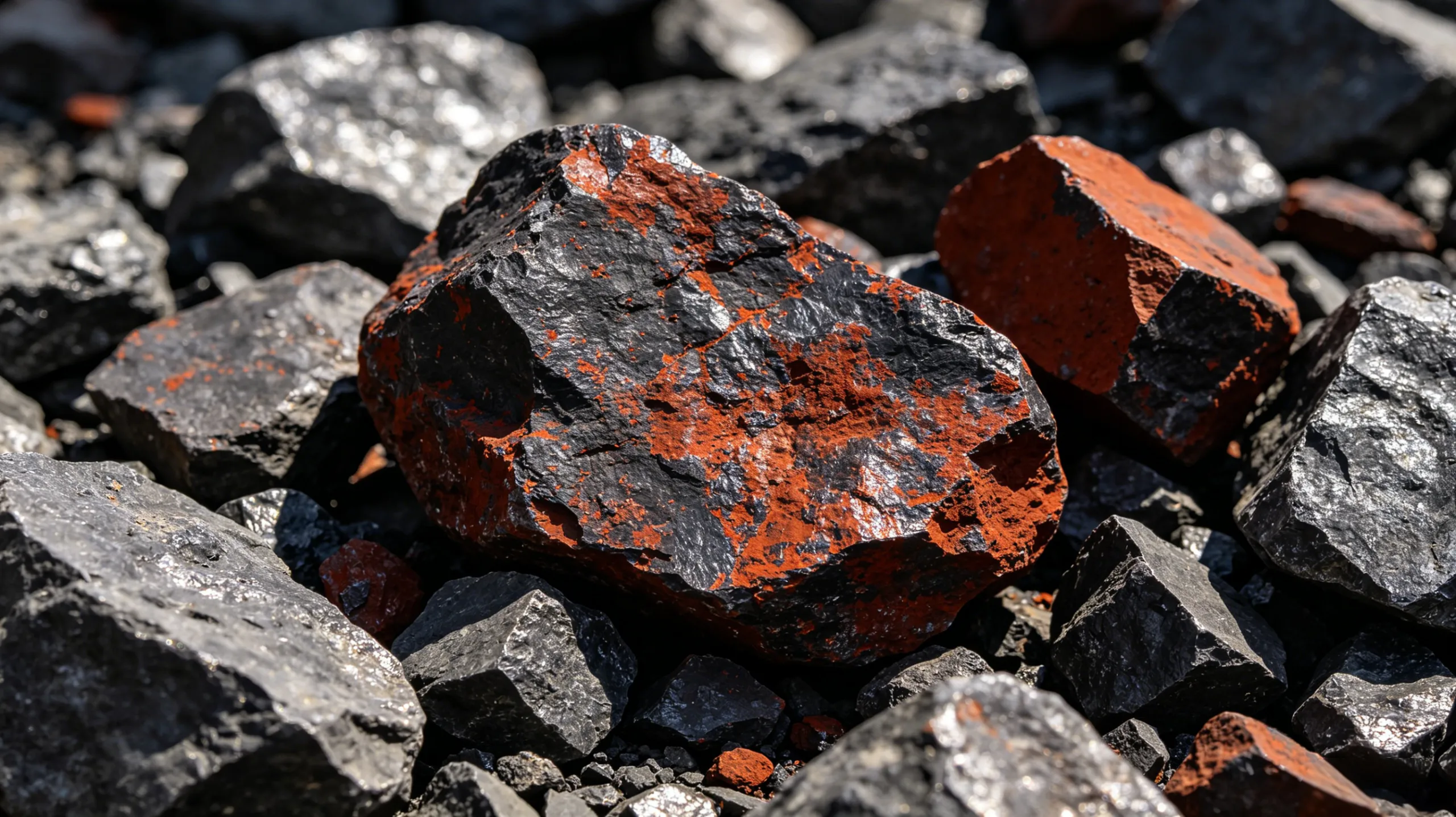 What are the characteristics of the staged grinding, coarse and fine separation, gravity-magnetic separation-anion reverse flotation process for hematite?
