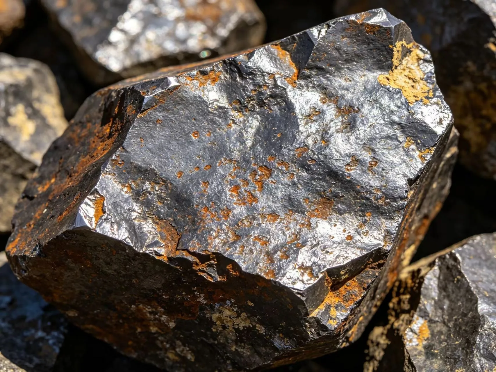 What is the beneficiation process for the siderite ore at Daxigou?