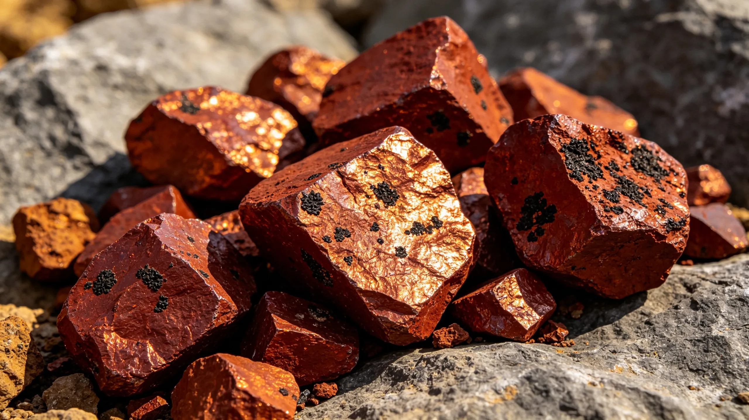 What are the quality standards for iron ore products?