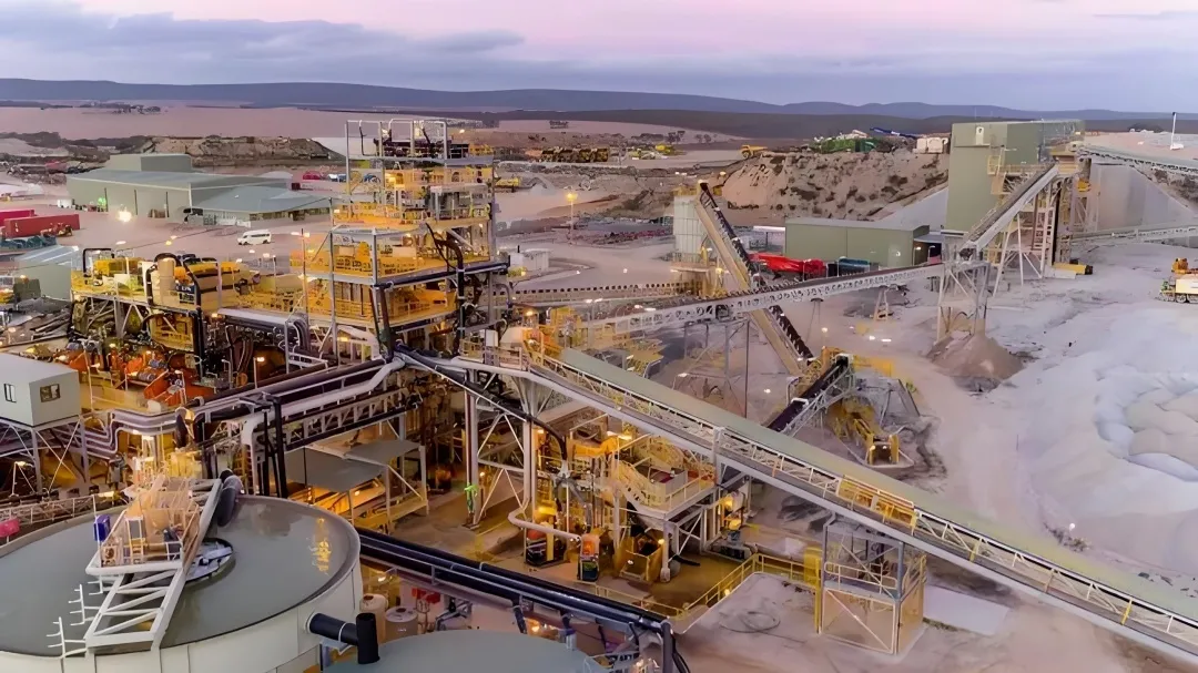 A 1000tpd chromium ore beneficiation plant in Africa