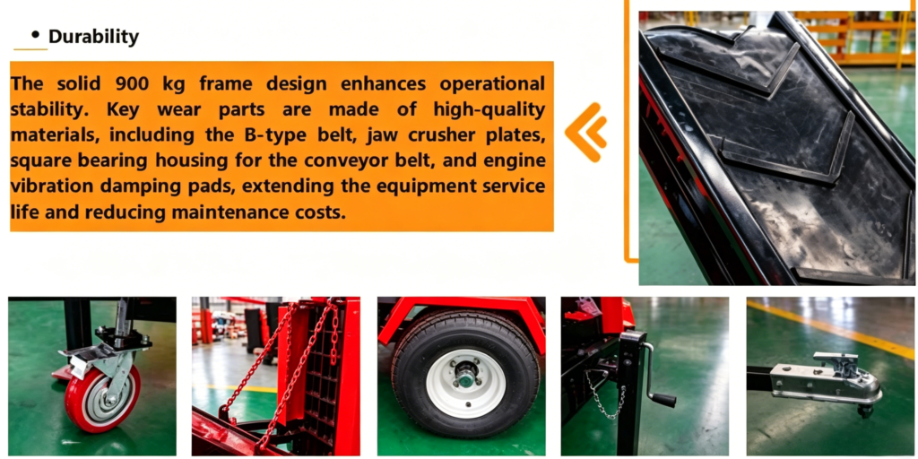 mini mobile stone crusher