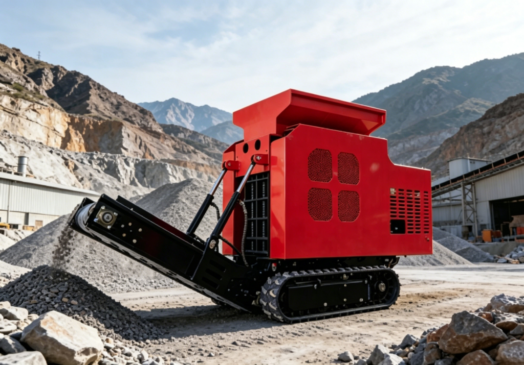 mini mobile stone crusher