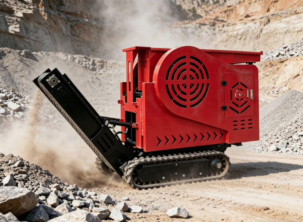 mini mobile stone crusher