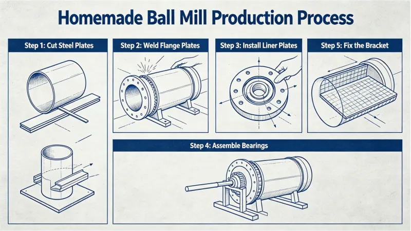 How to Build a Homemade Ball Mill: A Complete Step-by-Step Guide