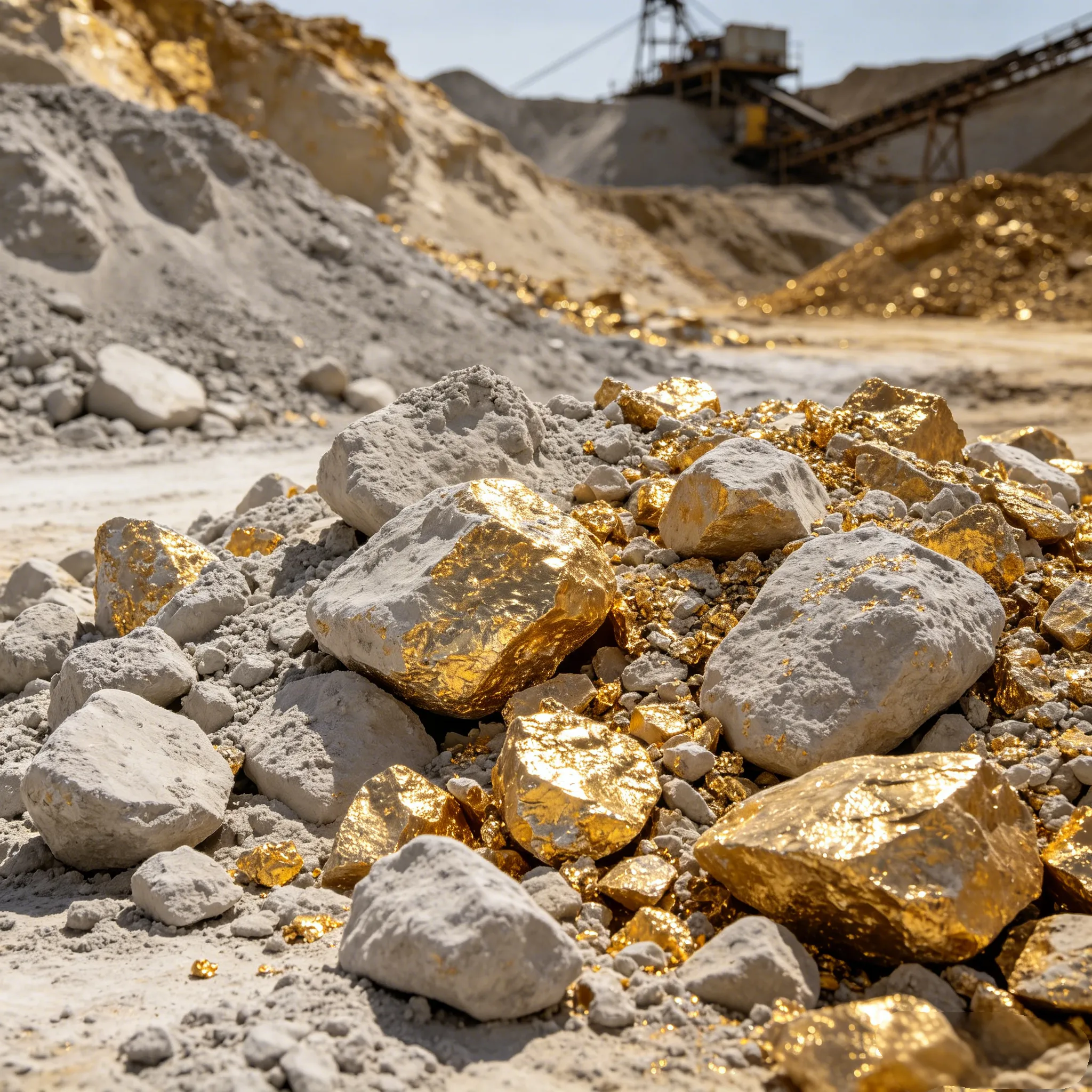Recovery of iron from gold mine tailings