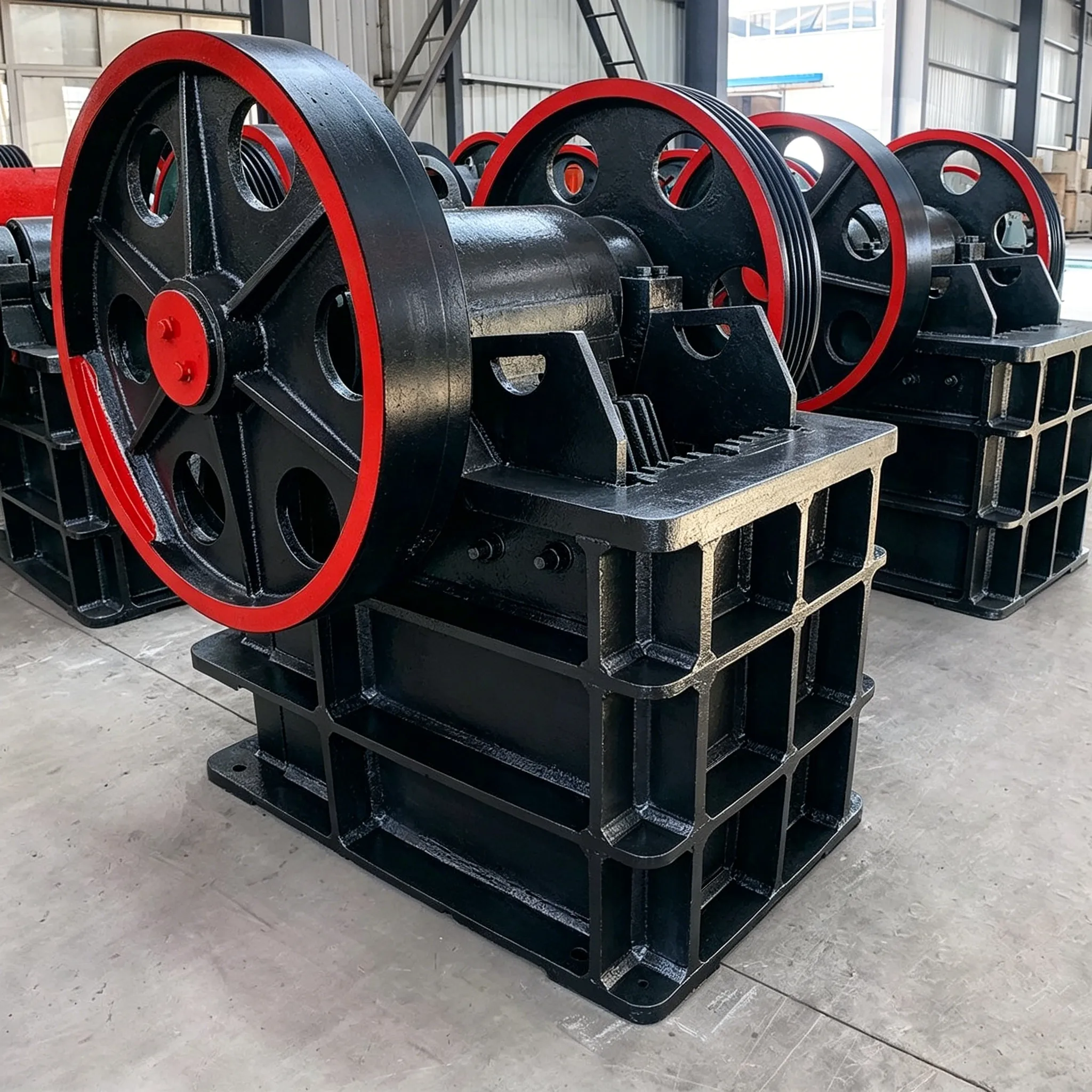 Operation of Jaw Crusher