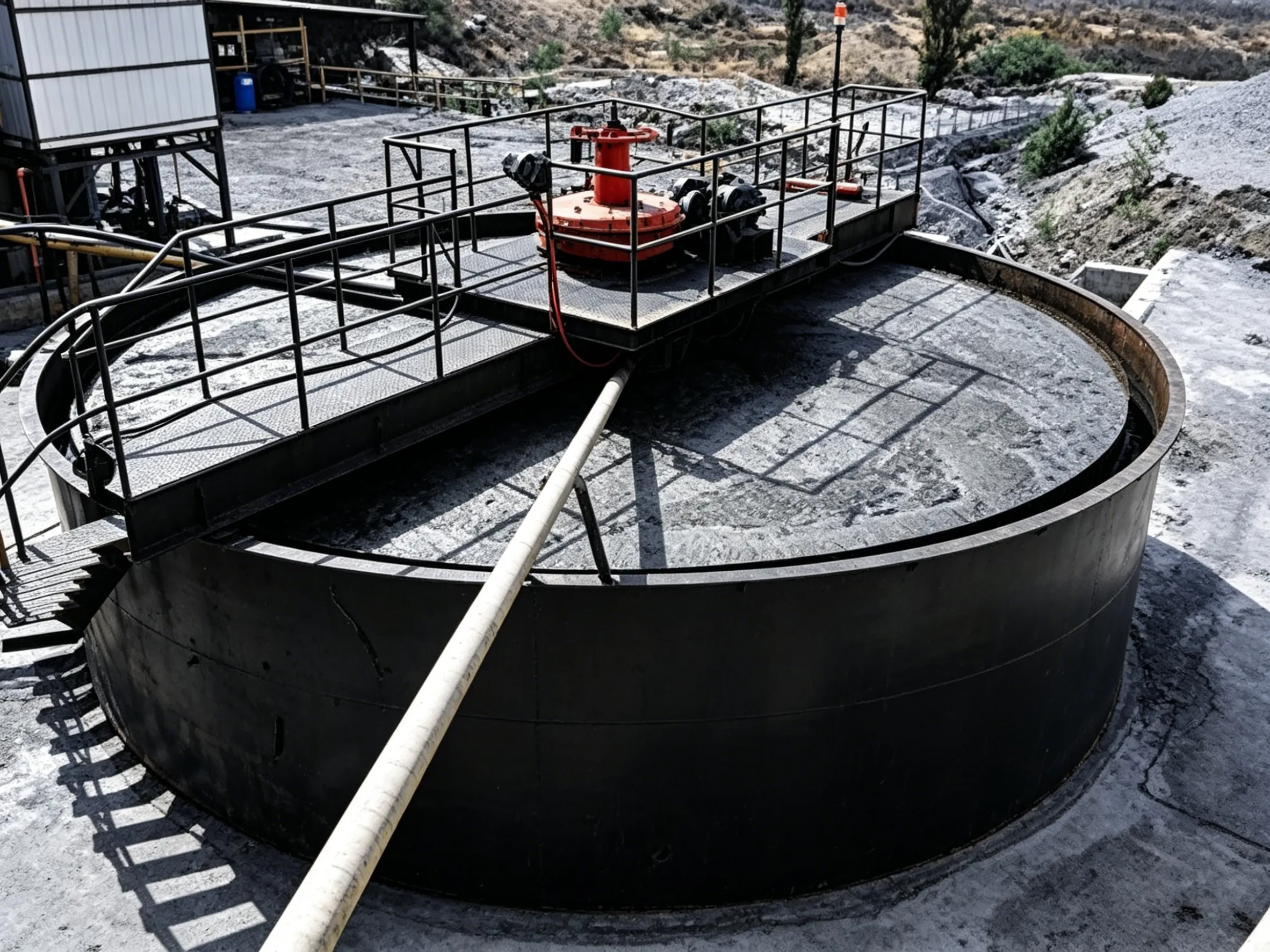 Installation and Test Run of Peripheral-Drive Thickener