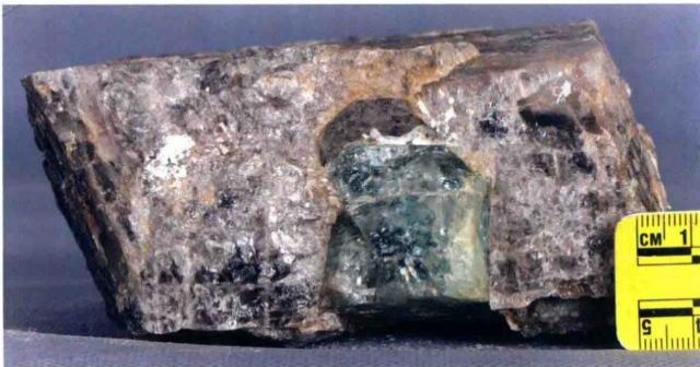 Tipo pegmatitico granitico