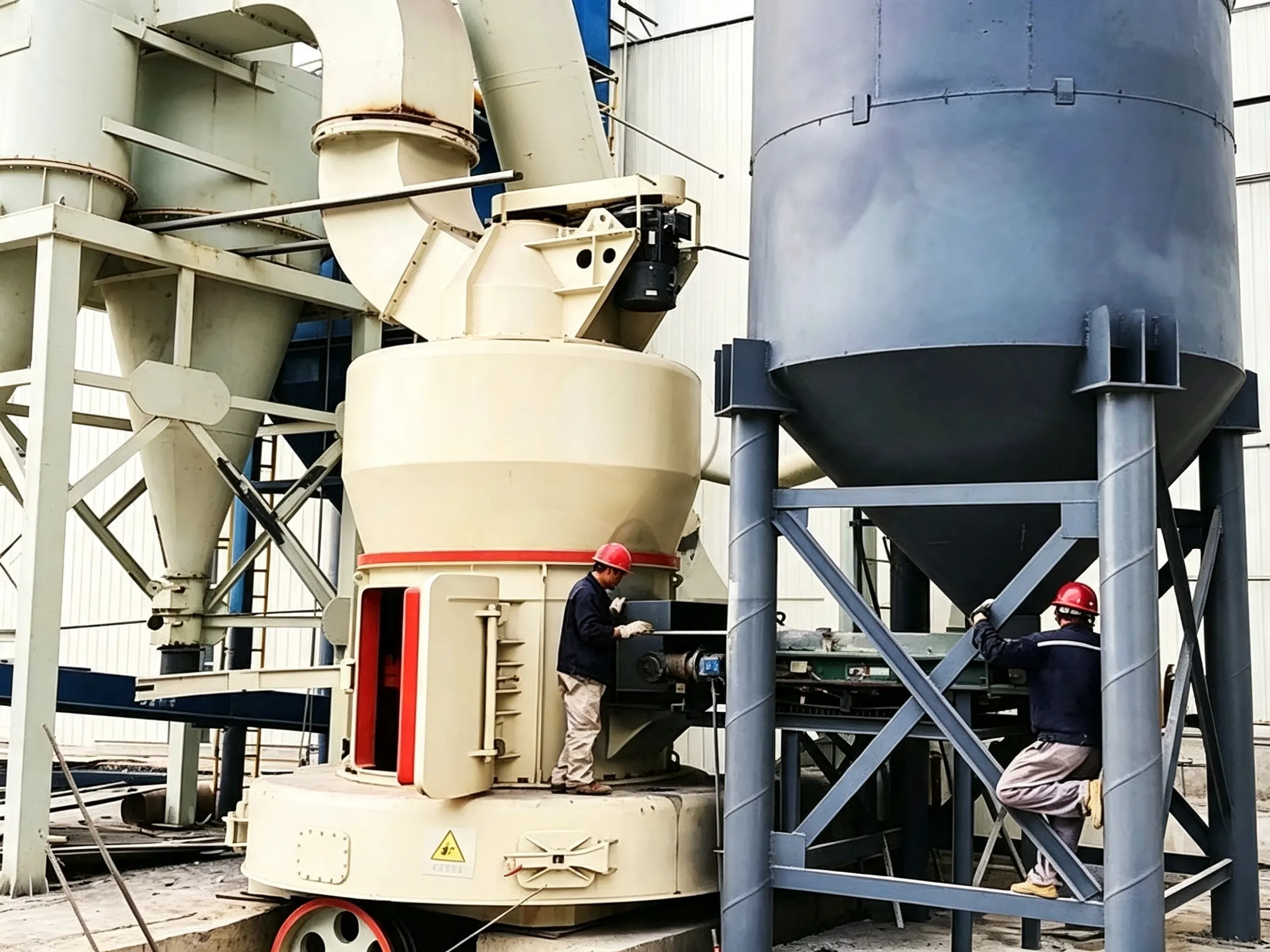 Analisi comparativa tra il mulino Raymond e il mulino a rulli verticale nella lavorazione del biossido di titanio